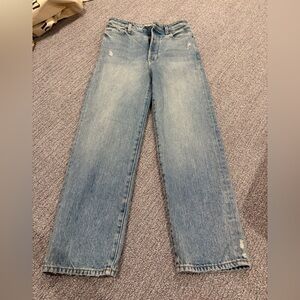 Classic Light Blue Straight Leg Women's Jeans